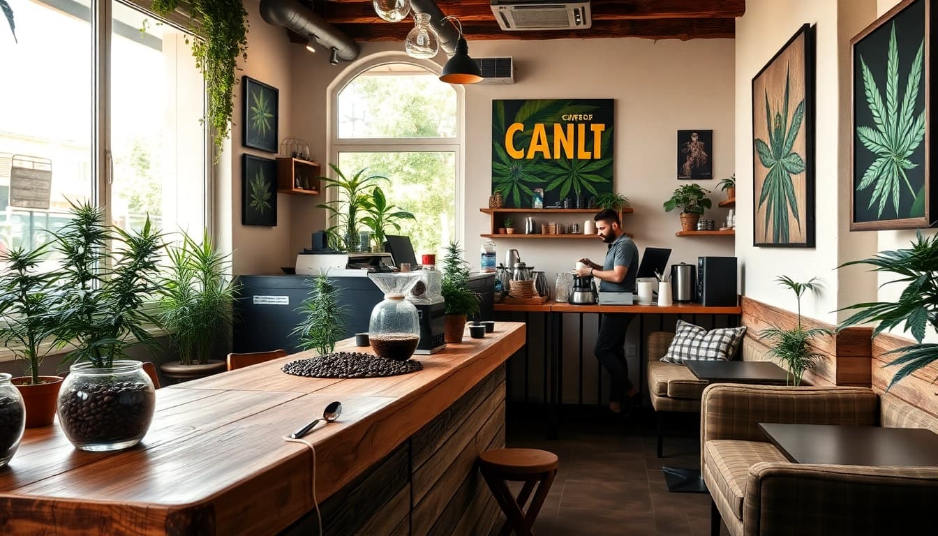 Genießen Sie einen Kaffee im Cannabis Coffee Shop Lloret de Mar, wo Komfort und Ambiente verschmelzen.