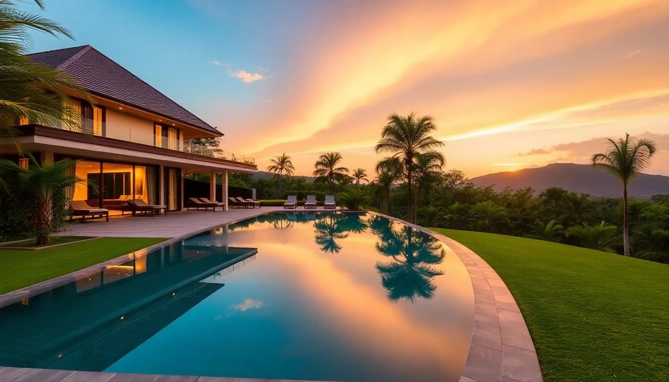 Enhance your investment in Phuket property management with our expert services showcased in a beautiful villa.