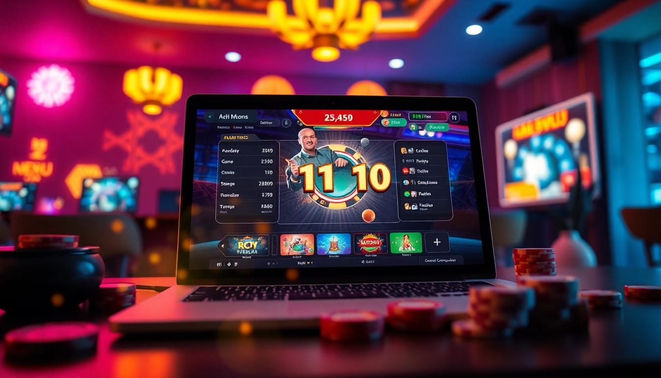 Tài Xỉu Uy tín online gaming environment showcasing excitement and engagement.