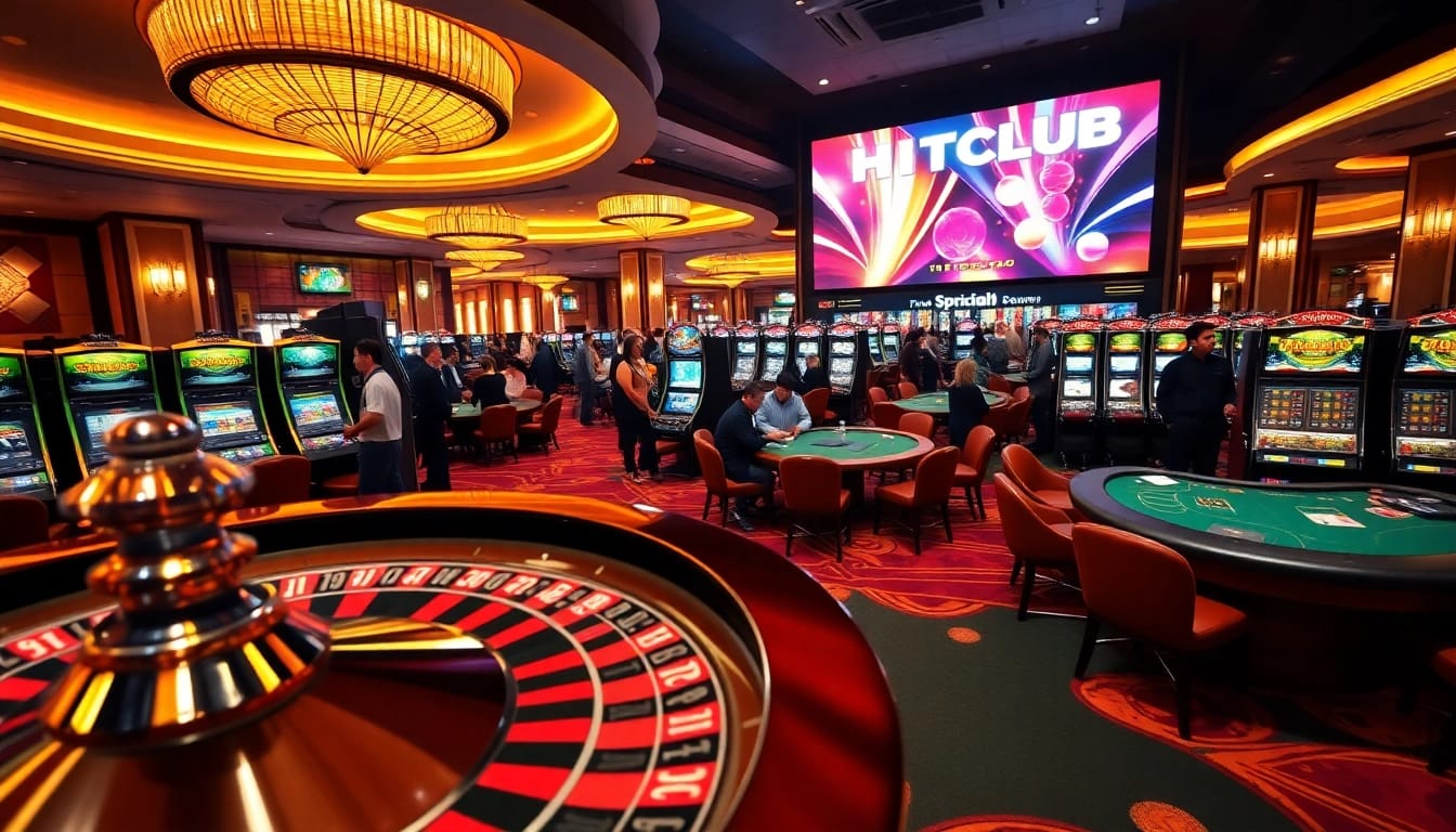 Experience excitement at HITCLUB with dynamic casino games and thrilling betting opportunities.