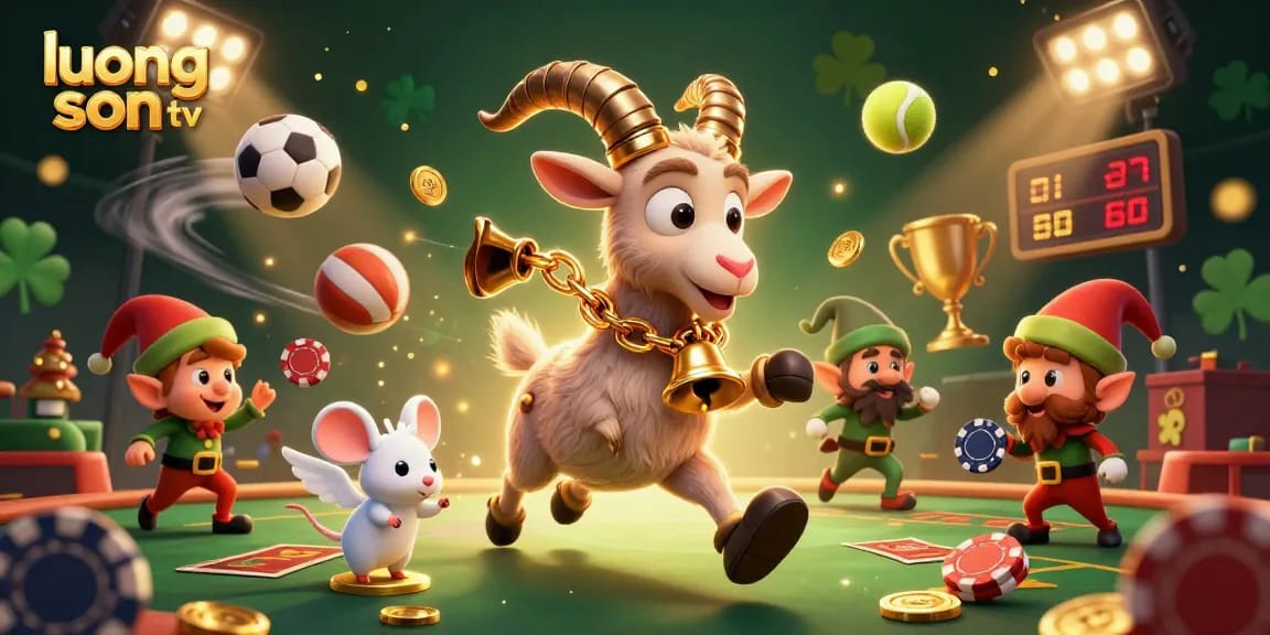 Engage with exciting moments at luong son tv's casino with vibrant illustrations of dynamic scenes.