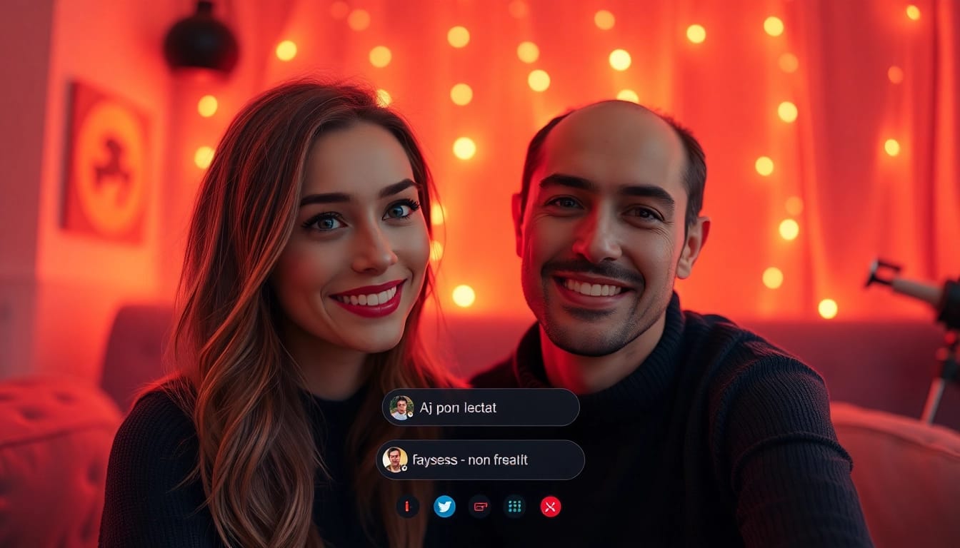 Engaging scene of free ai porn chat with a lifelike AI character in a cozy virtual environment.