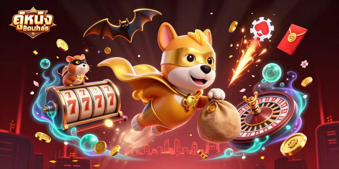Engage with ดูหนังออนไลน์ as the superhero dog and sidekick enjoy a thrilling casino adventure.