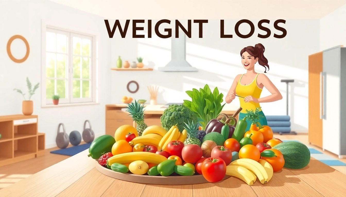 Engaging scene of a healthy prepared meal showcasing weight loss strategies.