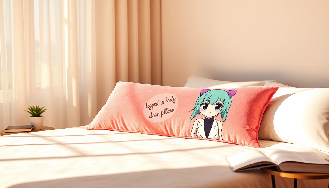 Discover delightful custom body pillow cases featuring unique designs for comfort.