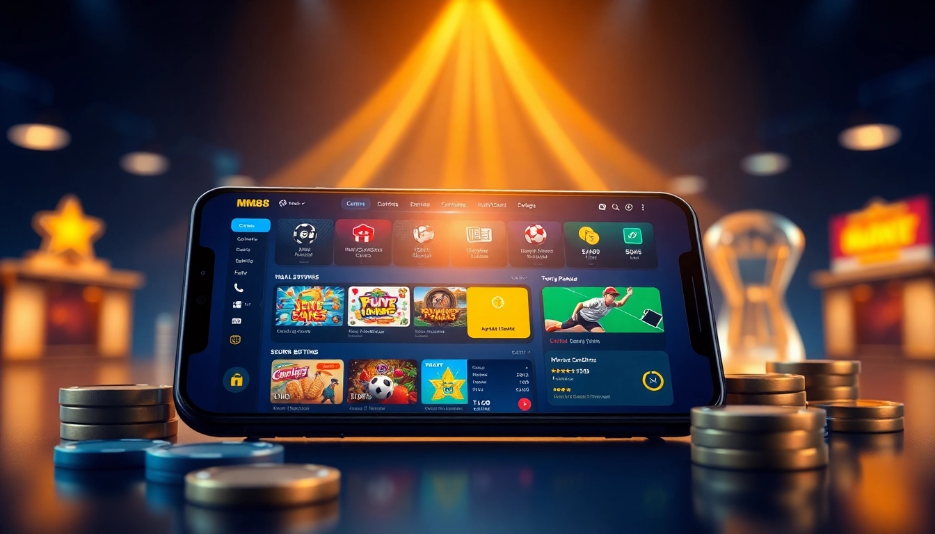 Experience the excitement of online gaming with MM88's user-friendly interface at https://mm88.agency/, showcasing vibrant designs and secure features.