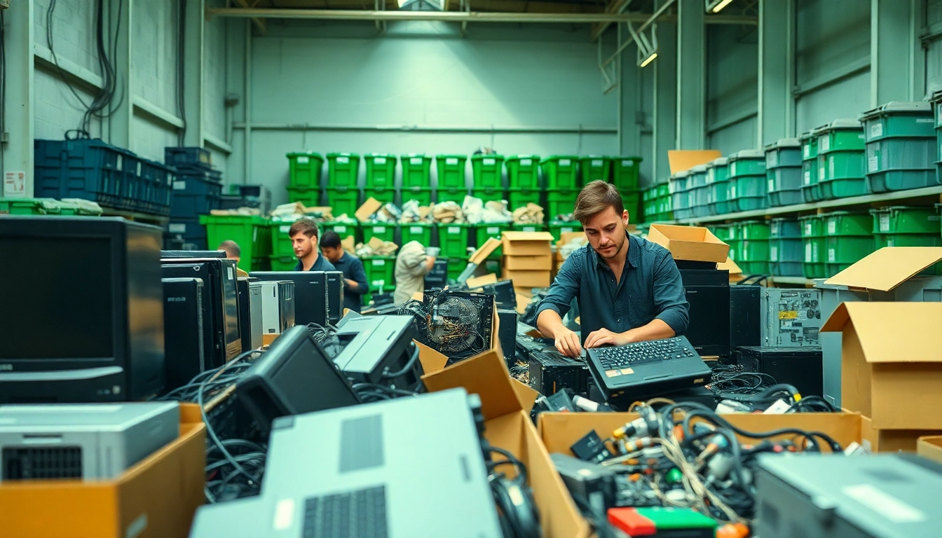 Initiate computer recycling newbury through professional services focusing on e-waste sustainability.