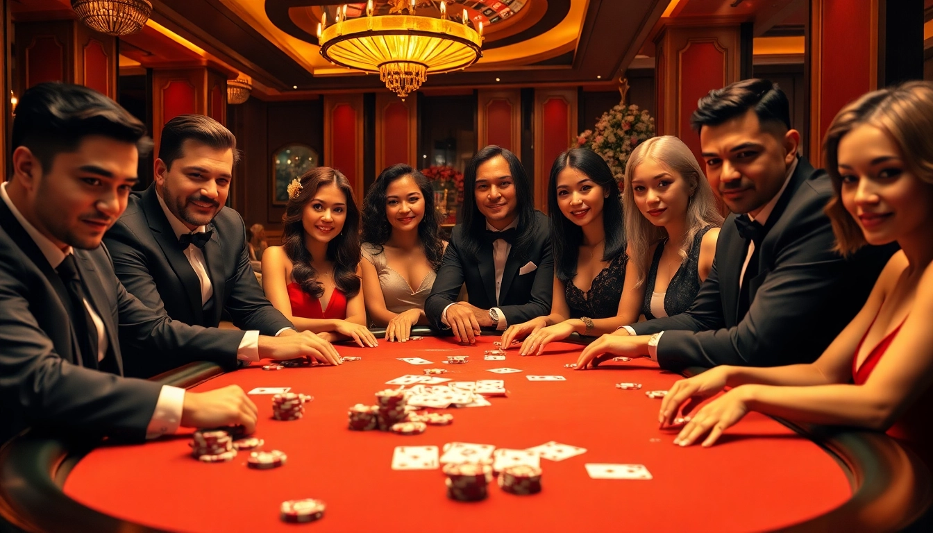 Engaging poker scene at https://nhandinhkeonhacai.news/, showcasing professional players at a high-stakes game.