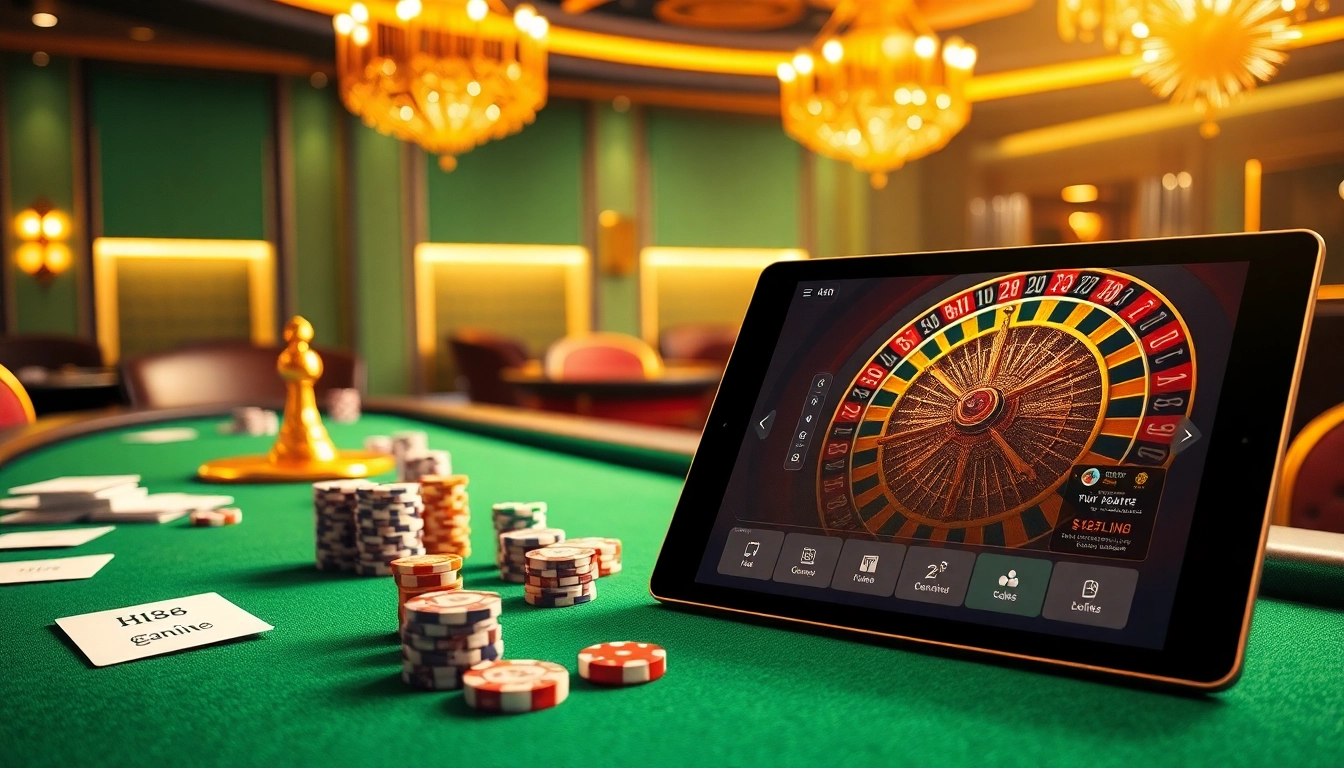 Experience the thrill of winning with Hi88 link at an elegant casino featuring vibrant games and sleek online interfaces.