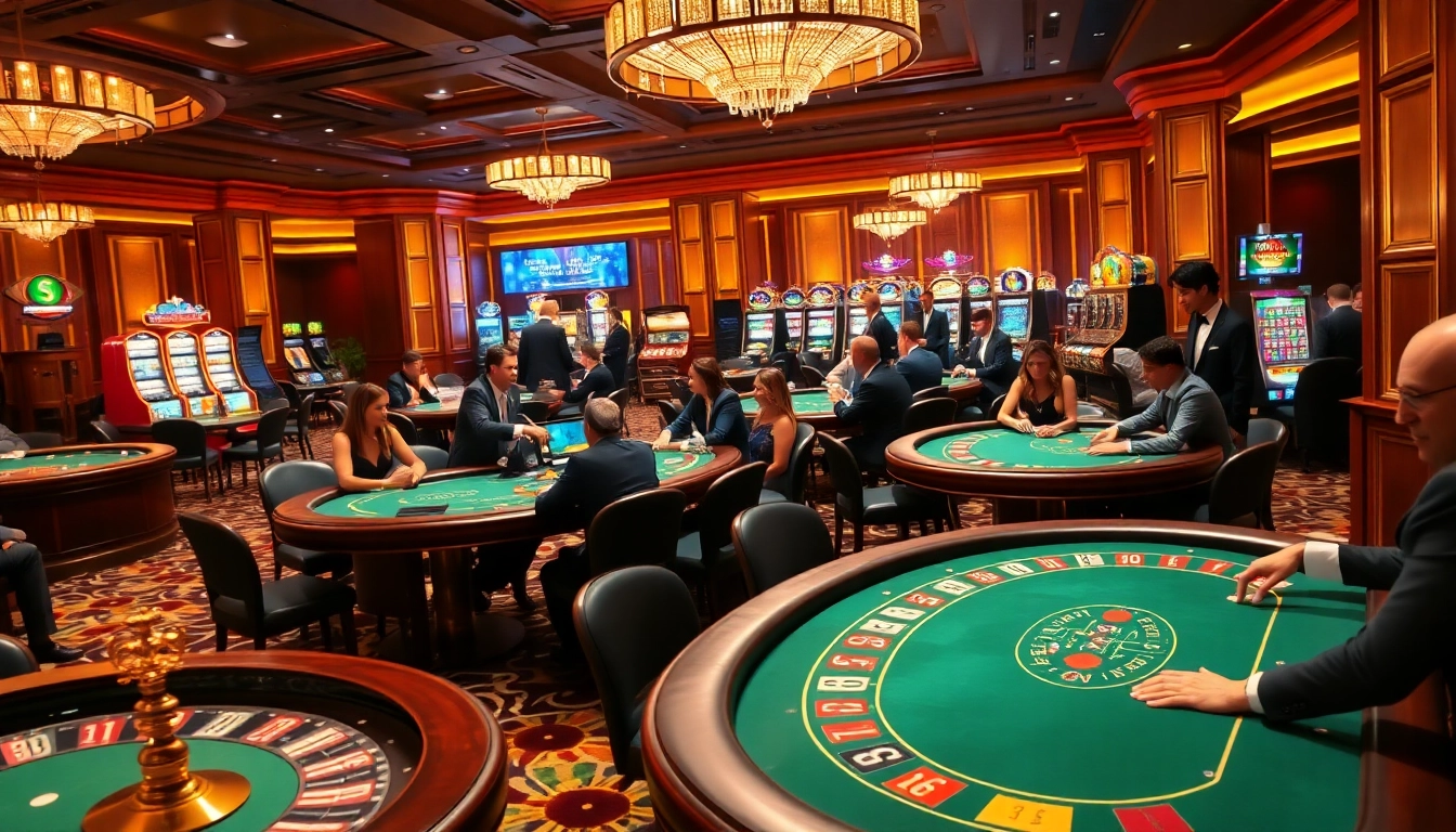 Experience thrilling gameplay at https://rikvip1.top/ with luxurious casino tables and engaged players.