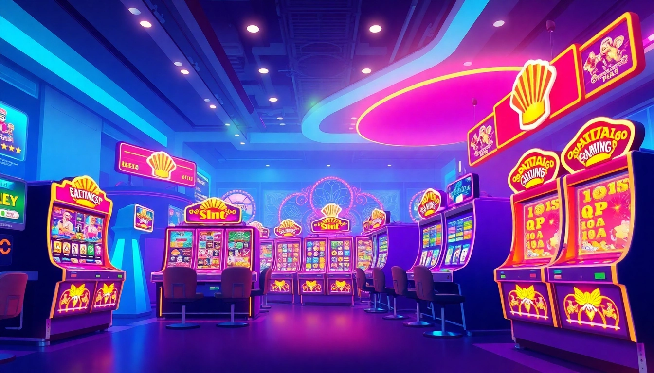 Thrilling online gambling scene featuring hoki138 slot games with vibrant graphics and interactive elements.