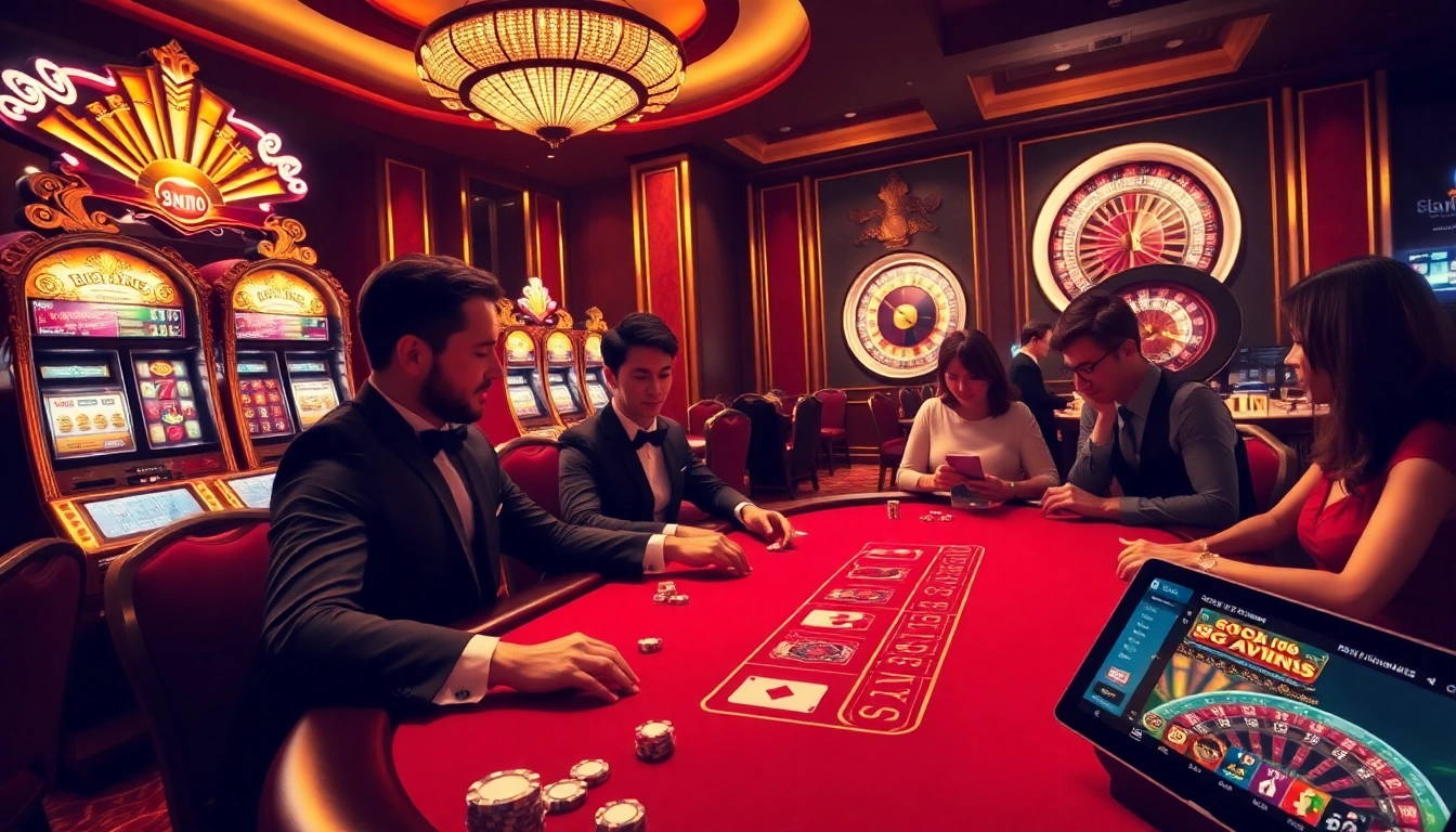 Experience excitement at 99win1.us.com with players engaged in a thrilling blackjack game.