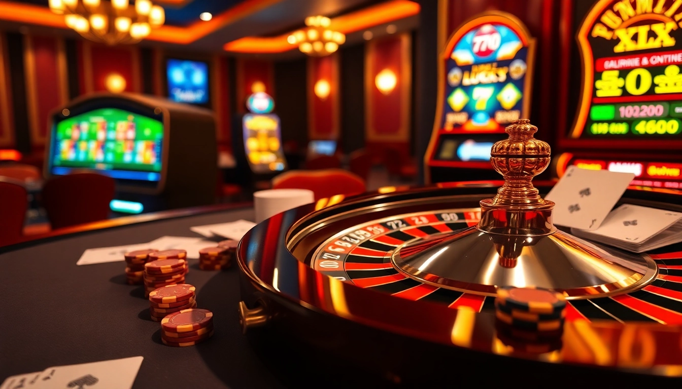 Experience the thrill of gaming at 777VIP with dynamic casino elements and vibrant ambiance.