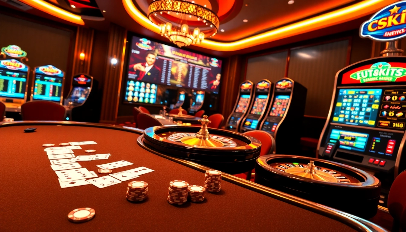 Winning moments at https://78winbiz.com/ captured in a vibrant casino scene with poker chips and slot machines.