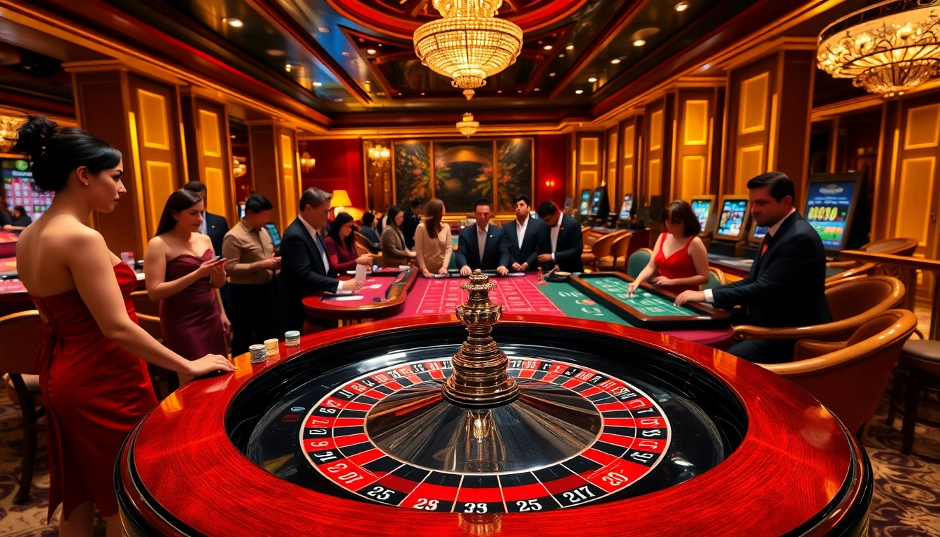 Experience the excitement of gambling with https://bet88b.us.com/ at a lavish casino table.