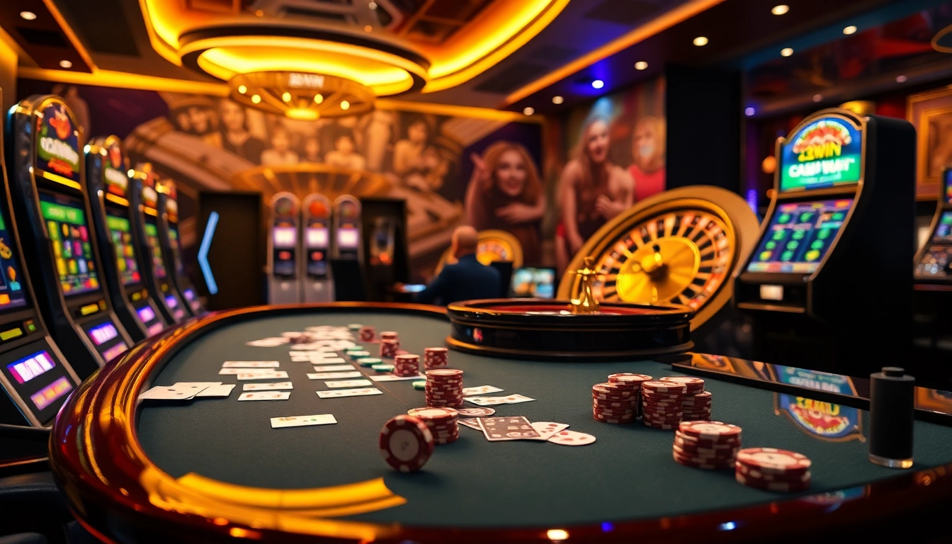 Experience the excitement at Nhà Cái 32WIN with a vibrant casino atmosphere featuring live dealers and games.