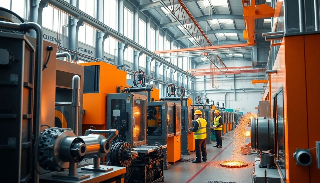 Diecaster Malaysia at a modern manufacturing facility showcasing advanced diecasting processes.