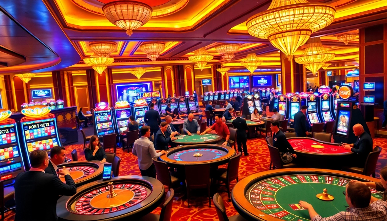 Experience the excitement of gambling at https://jun88.buzz/ with vibrant casino activities and winning moments.