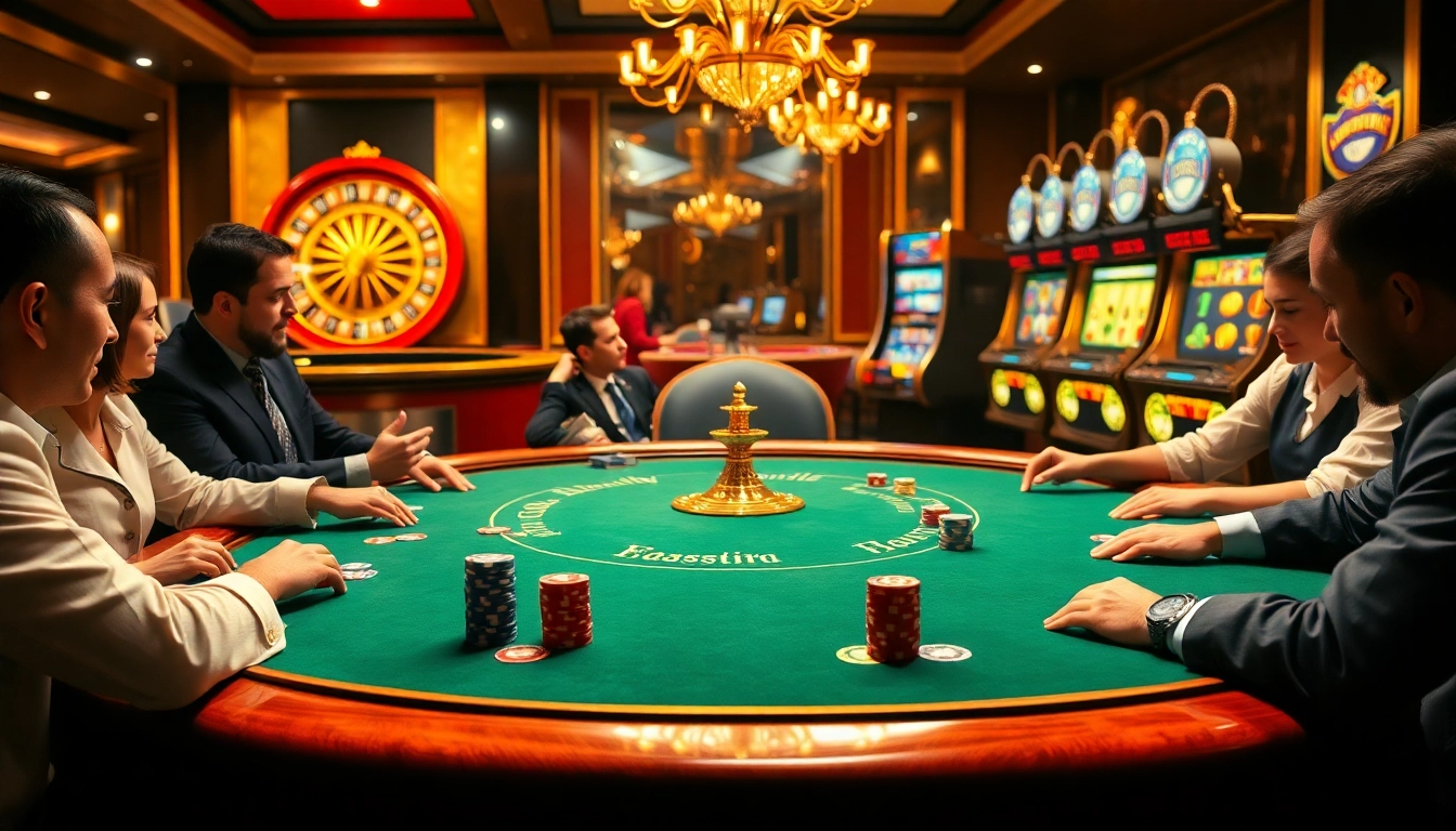 Experience the thrill of winning at https://tg88a.baby/ with an exciting poker game in a luxurious casino setting.