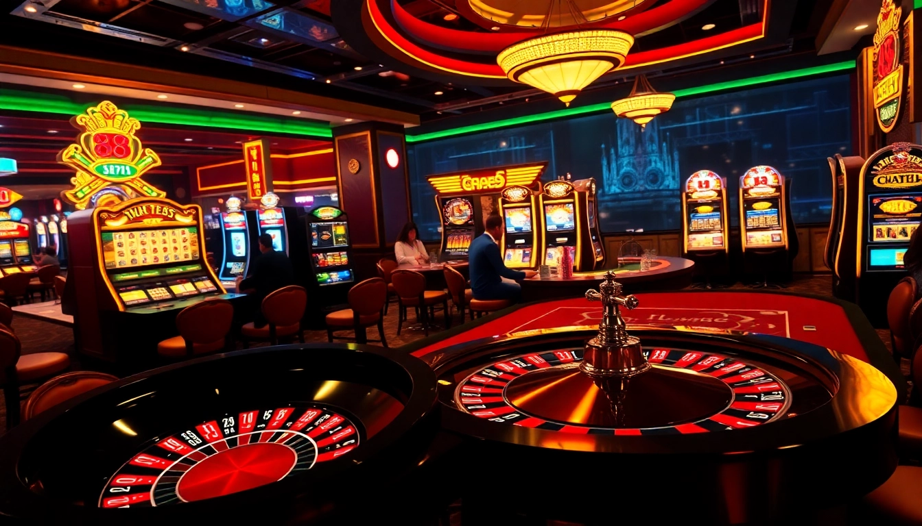 Experience the thrill of 88aa casino gaming with luxurious tables and vibrant atmosphere.