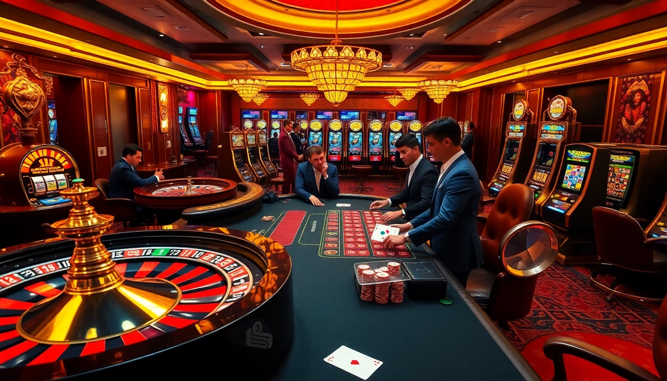 Experience the excitement of i9bet with vibrant casino games featuring roulette and poker.