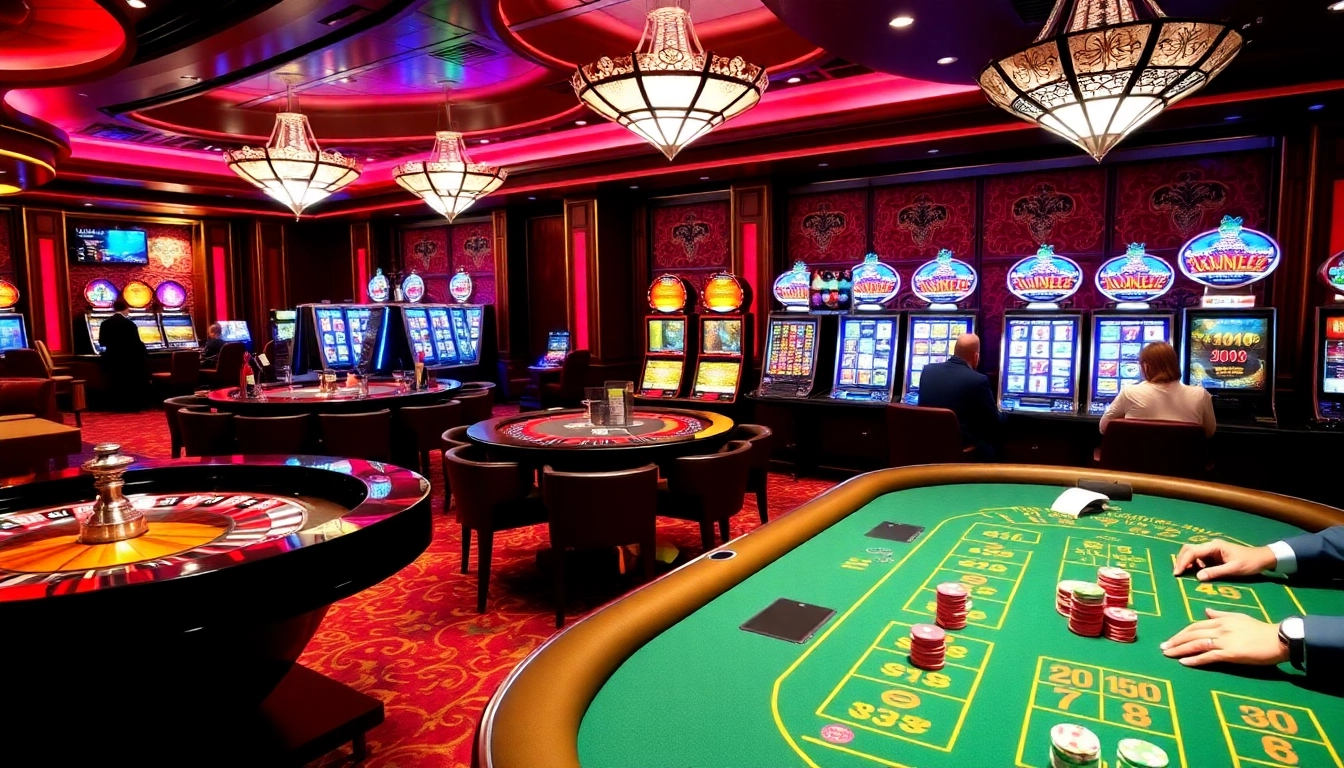 Experience the excitement of cm88 com with vibrant casino tables, roulette wheels, and poker chips.