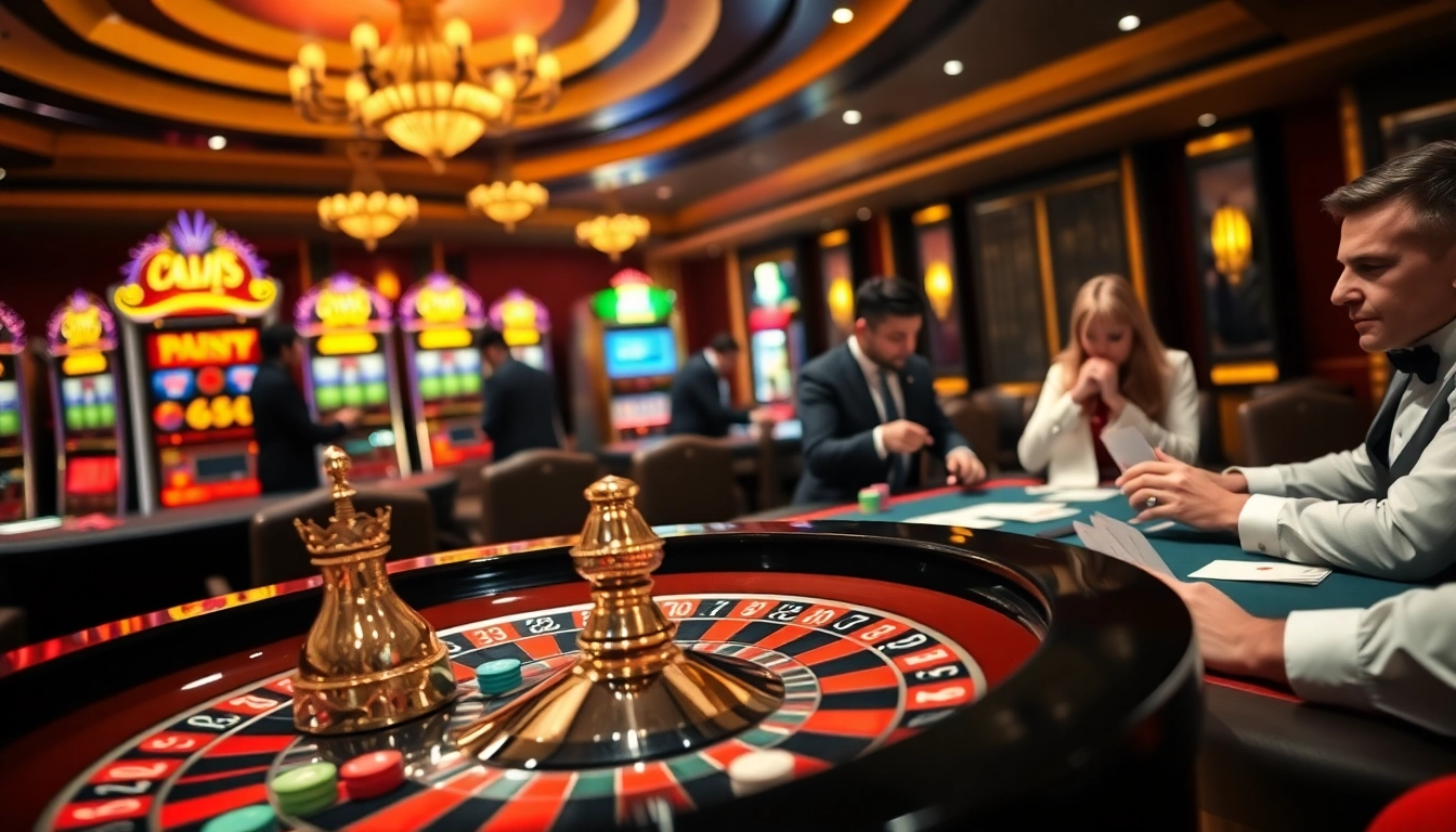 Experience the thrill of games at https://bl555.family/, with vibrant casino tables and engaged players.