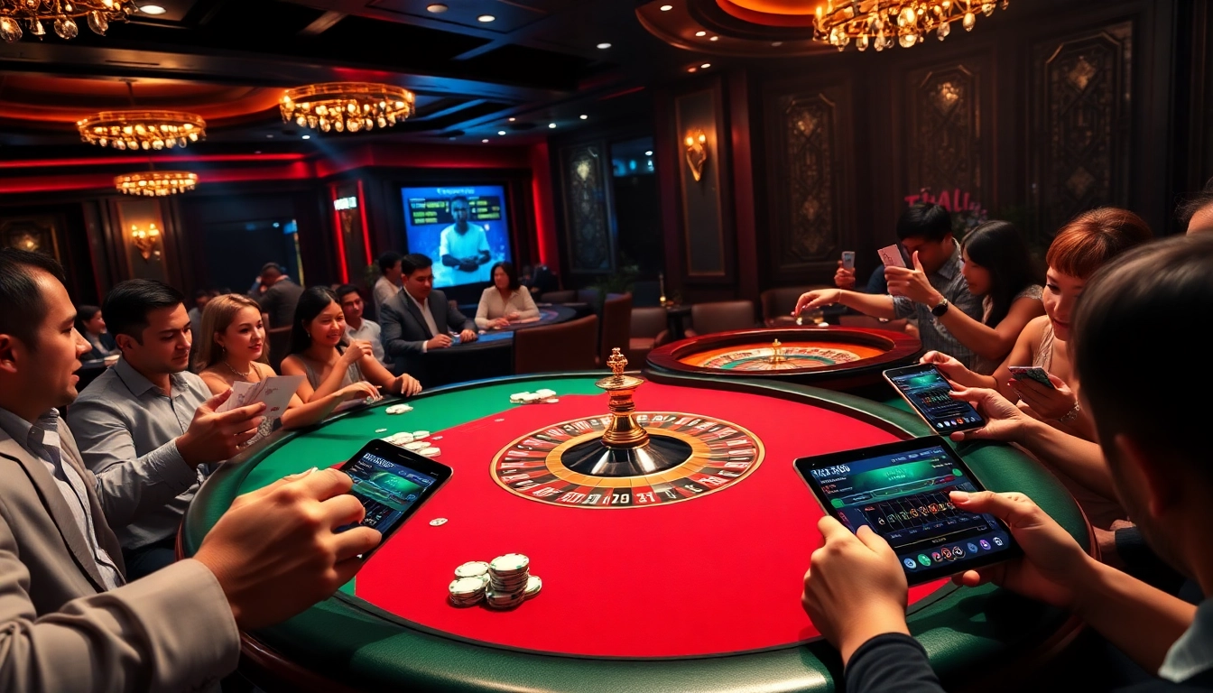 Experience the thrill of gaming at trang chủ XX88 with vibrant casino interactions and modern interfaces.