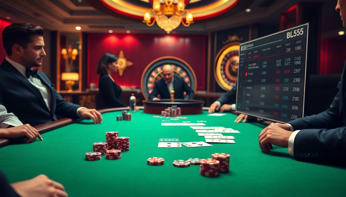 Experience the excitement of a poker game at https://bl555.design/ with professional players and luxurious casino ambiance.