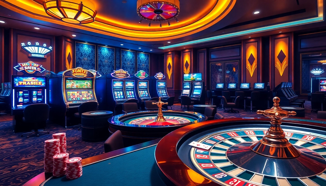 Explore the gaming excitement at dom88.us.com with vibrant cards and luxurious casino tables.