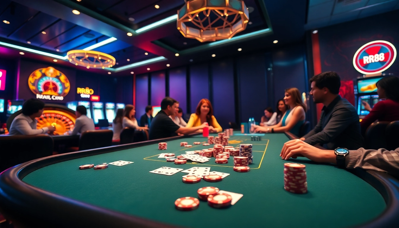 Experience the excitement of gambling at rr88.com, featuring engaging casino games and a vibrant atmosphere.